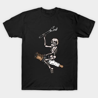 Skull and car T-Shirt